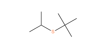 2-(Isopropylsulfanyl)-2-methylpropane